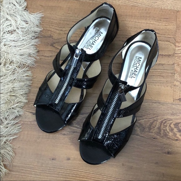 MICHAEL Michael Kors Shoes - Michael Kors black low heeled sandals